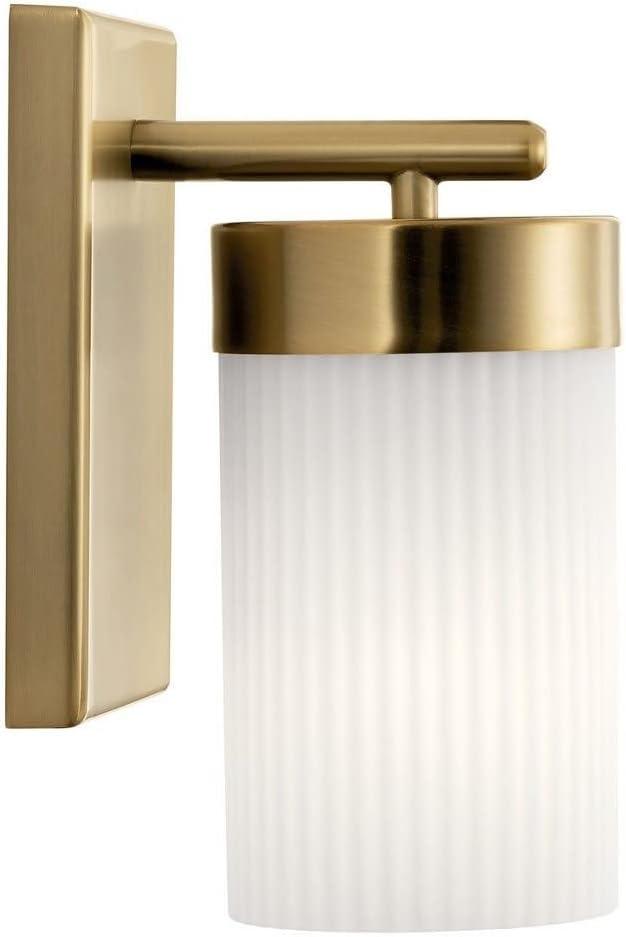 Kichler Lighting Ciona 1 - Light Sconce in  Brushed Natural Brass