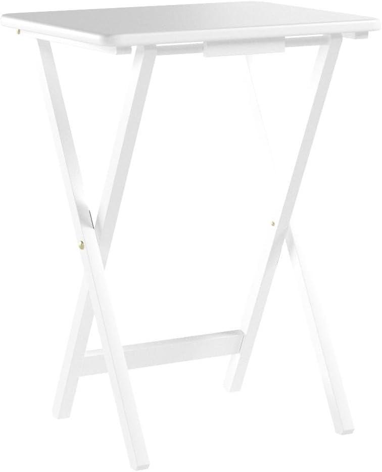 Yu Shan Co. USA, Ltd. 19'' Solid Wood Rectangular Portable Folding Table