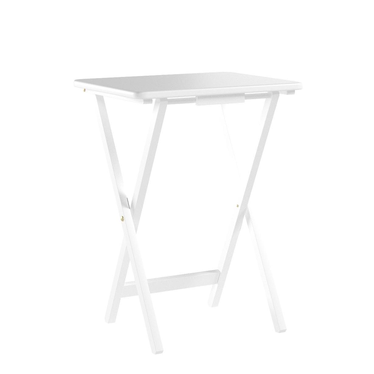 Yu Shan Co. USA, Ltd. 19'' Solid Wood Rectangular Portable Folding Table