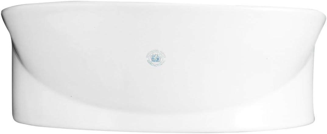 Small Wall Mount Sink White Porcelain with Overflow and Left Side Faucet Hole