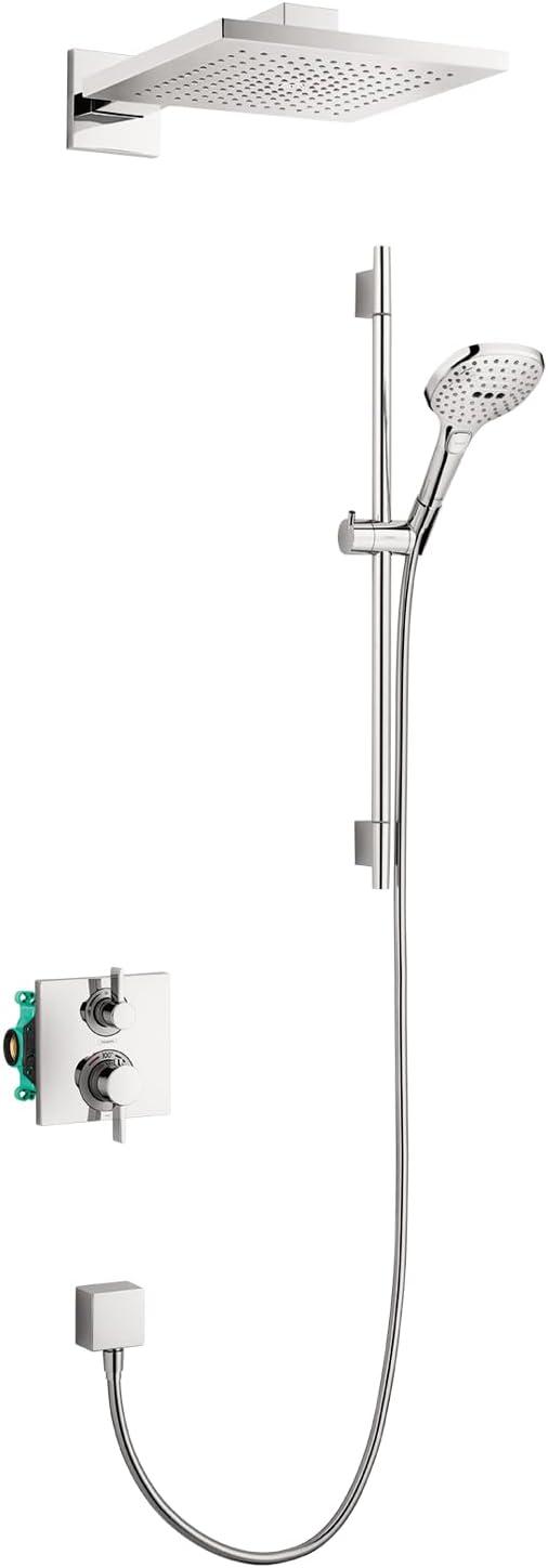 Raindance Thermostatic Complete Shower System with Rough-in Valve