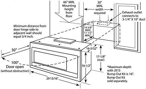 GE Profile PVM9005SJSS 30 Over-the-Range Microwave with 2.1 cu. ft. Capacity in Stainless Steel