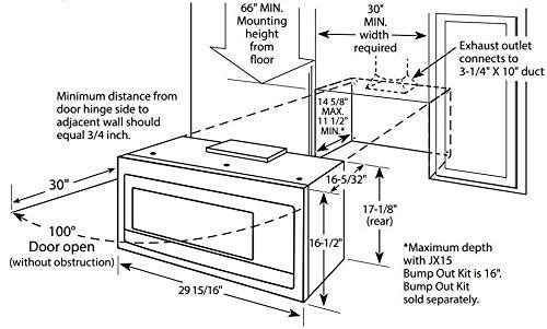 GE Profile PVM9005SJSS 30 Over-the-Range Microwave with 2.1 cu. ft. Capacity in Stainless Steel