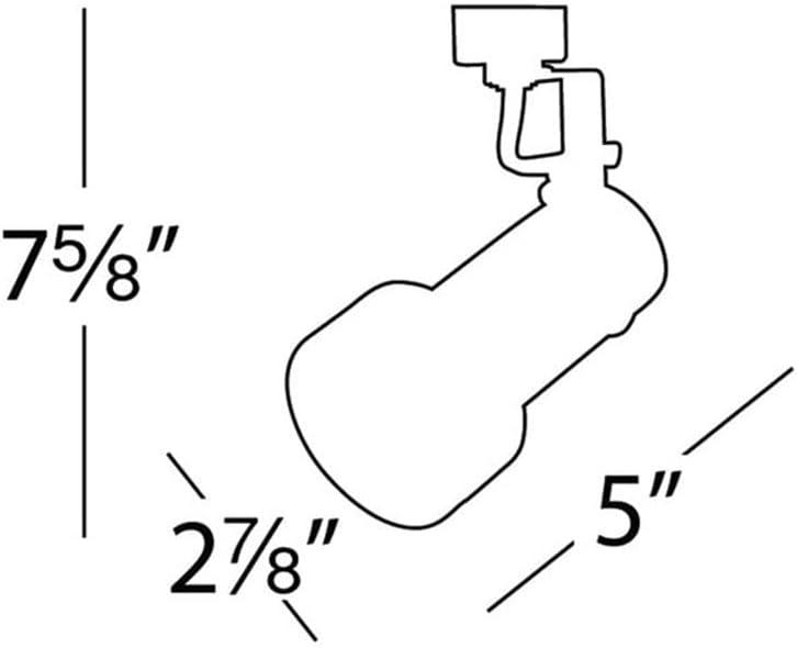 Line Adjustable Track Head