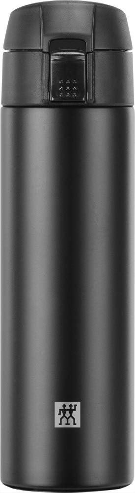 Matte Black Stainless Steel 450ml Travel Bottle