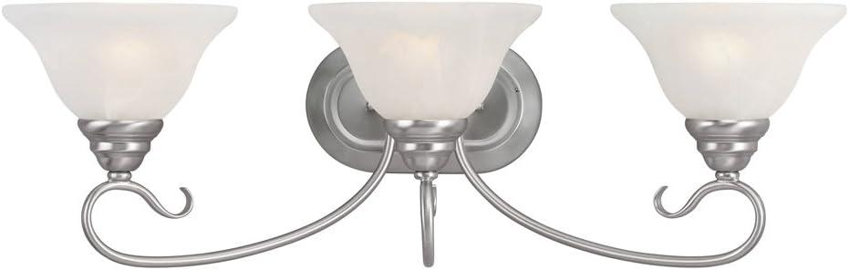 Livex Lighting Coronado 3 - Light Vanity in  Brushed Nickel