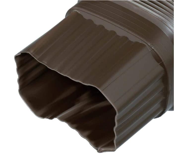 Amerimax 2'' x 3'' Flex-Elbow, Brown