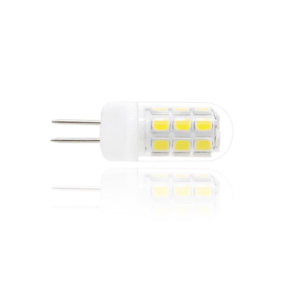 G4 LED Bulb 120V Bi-Pin Base, 3W Soft Warm White 3000K, Replaces 30W-35W Halogen for Under Cabinet, Ceiling, Wall, and Puck Lights