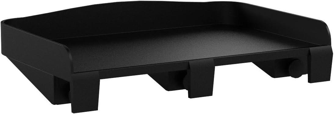 SideKiix Black Bedside Nightstand Shelf for Bunk Beds & Bed Frames, 17" x 11" Tray