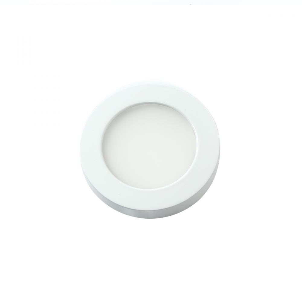 HR90 LED Edge Recessed Button Light Trim, 2700K Color Temperature