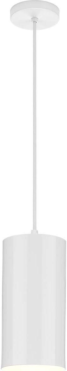 Progress Lighting, Cylinder, 1-Light, Outdoor Hanging Pendant, Antique Bronze, Modern, No Shade