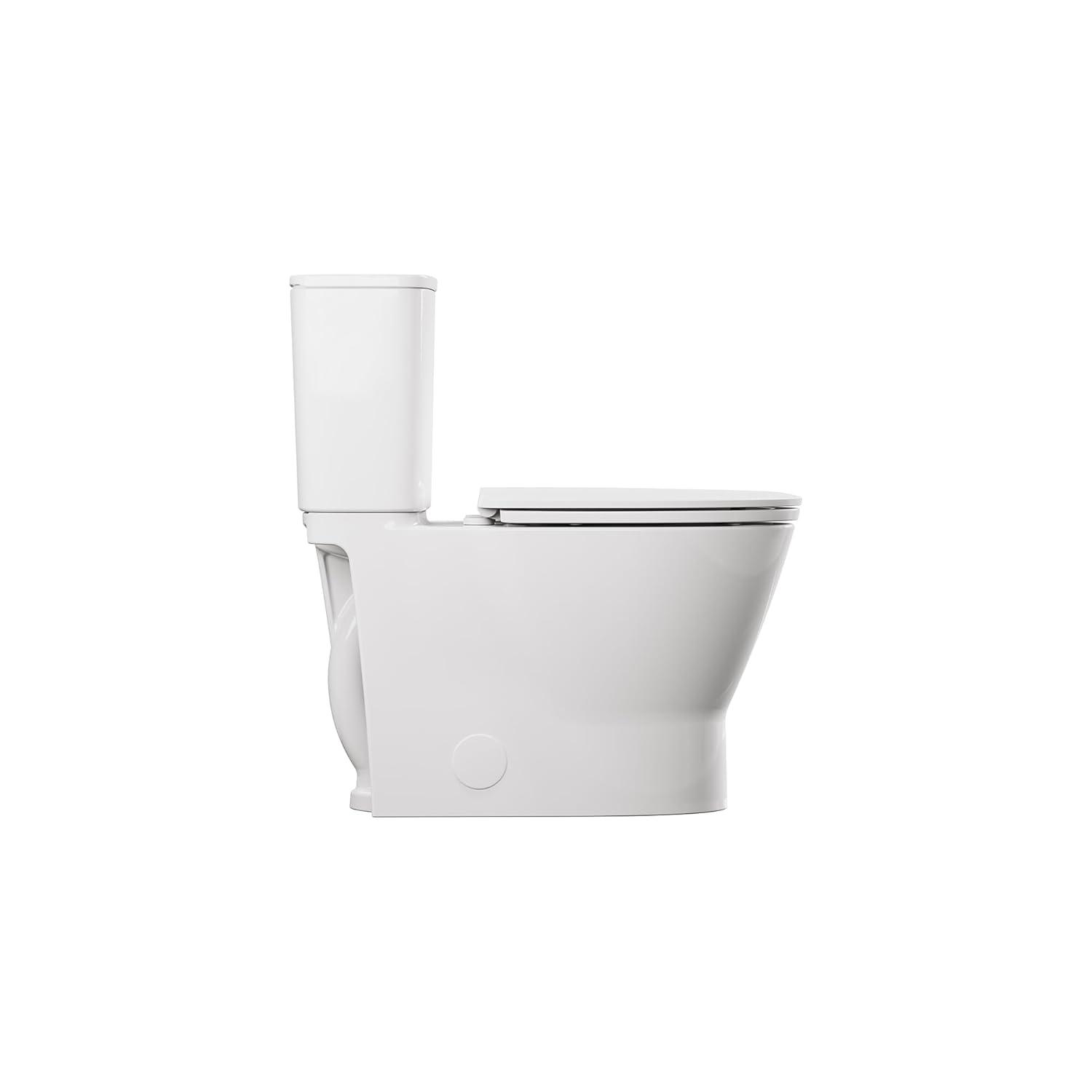 American Standard American Standard Aspirations 1.28 Gallons GPF Elongated Comfort Height Floor Mounted Two-Piece Toilet (Seat Included) 252AA898.020