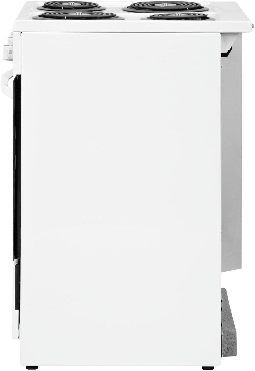 FRIGIDAIRE FFEH2422UW 24" freestanding coil electric range