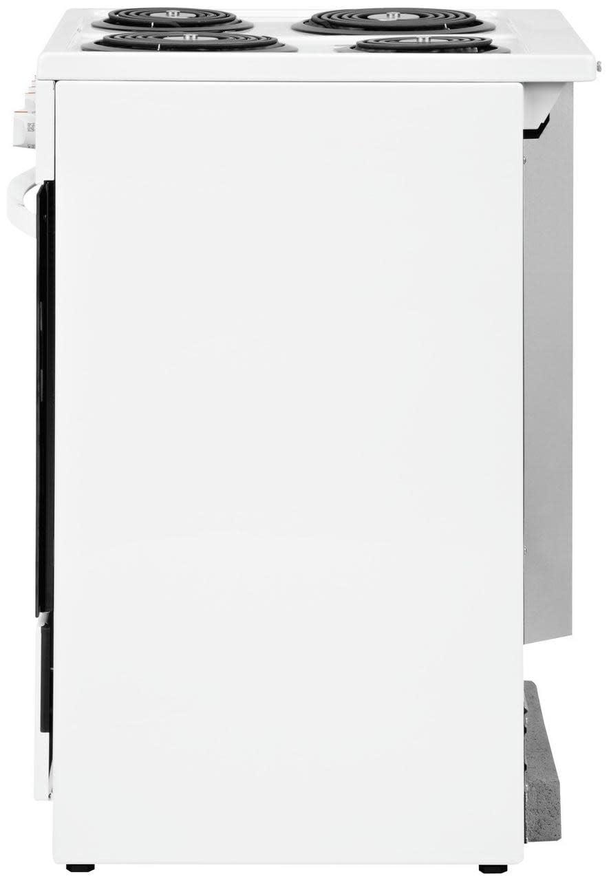 FRIGIDAIRE FFEH2422UW 24" freestanding coil electric range