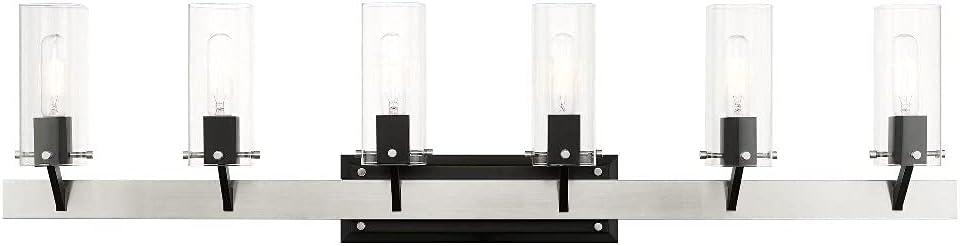 Livex Lighting Beckett 6 - Light Vanity in  Brushed Nickel