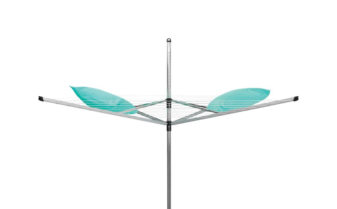 Brabantia Brabantia Lift-O-Matic Outdoor Clothesline (164 Feet), with Metal Ground Spike and Protective Cover