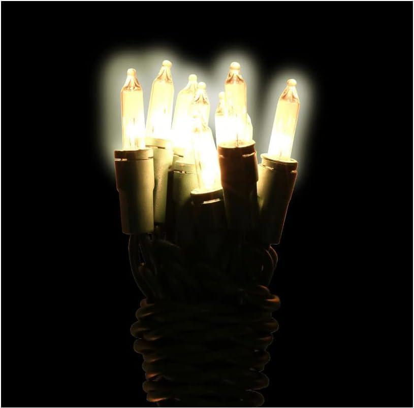 Indoor Clear Christmas Lights, 5 ft. Strands