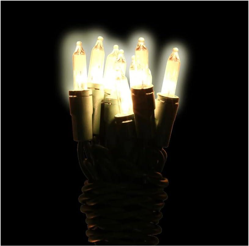 Indoor Clear Christmas Lights, 5 ft. Strands