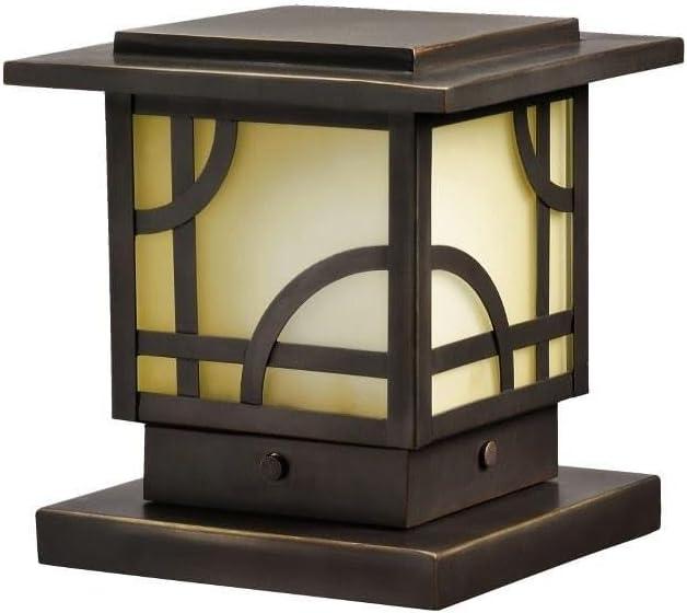 Kichler 15474OZ Larkin Estates Post Light, Olde Bronze
