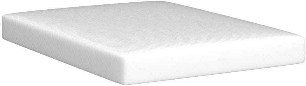 Queen 8-Inch Gel Memory Foam Mattress with Diamond Knitted Cover