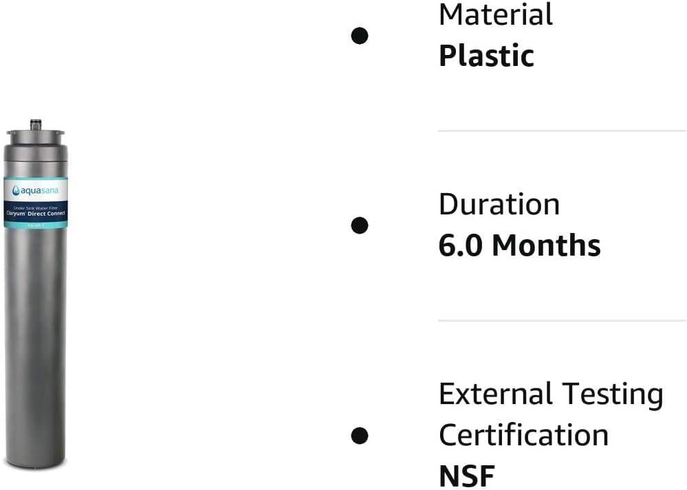 Aquasana Under Sink Water Filter System - Claryum Direct Connect - AQ-MF-1