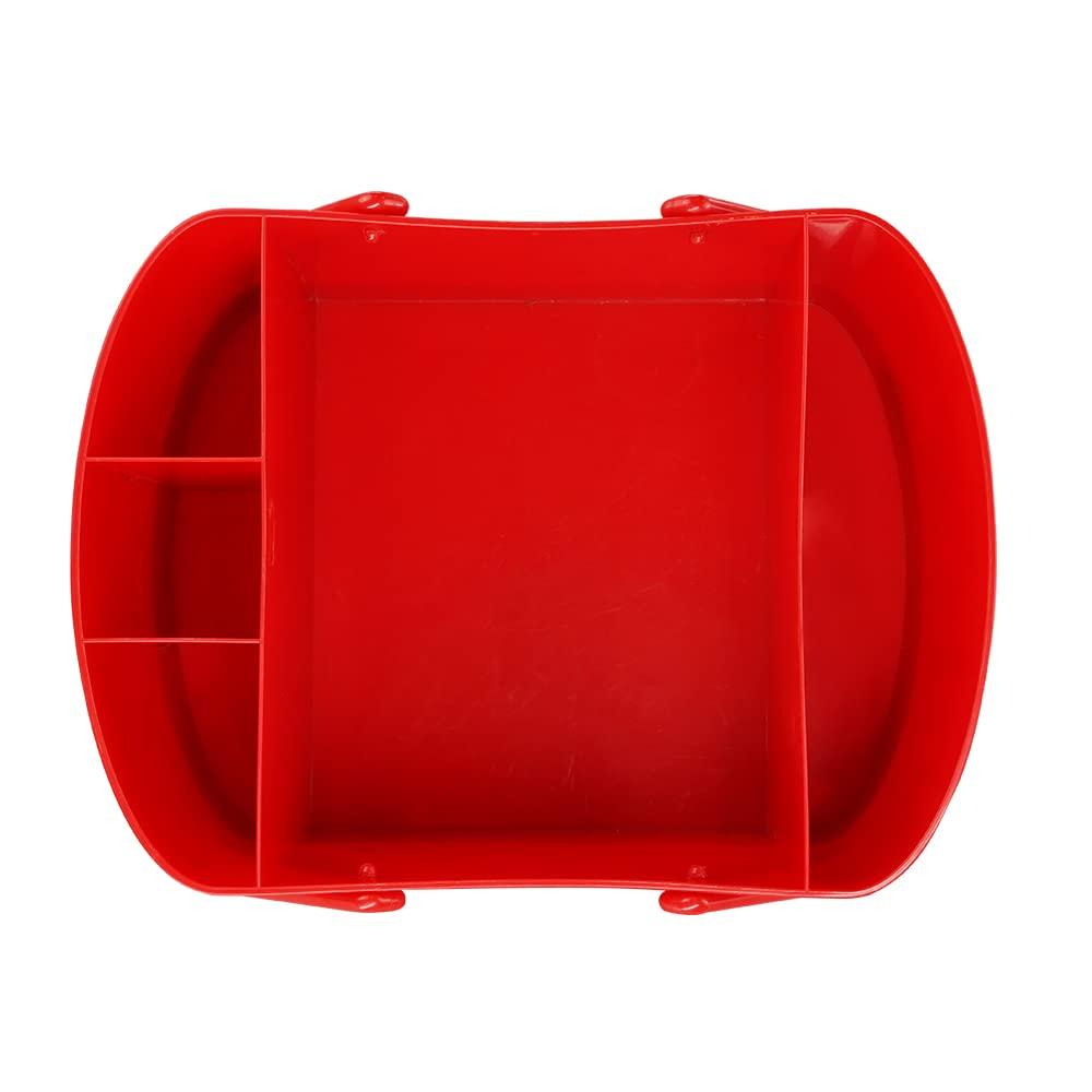 saney Watermelon Caddy Grilling Caddy BBQ Utensil Caddy with Fold Down Carry Handles for Organizing Condiments, Tools for Grill, BBQ, Picnics, Household Cleaning