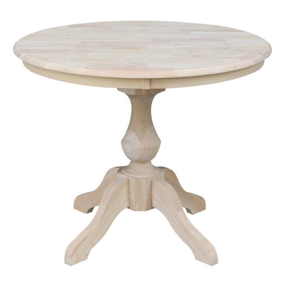 International Concepts 36" Round Top Pedestal Table - 28.9"H