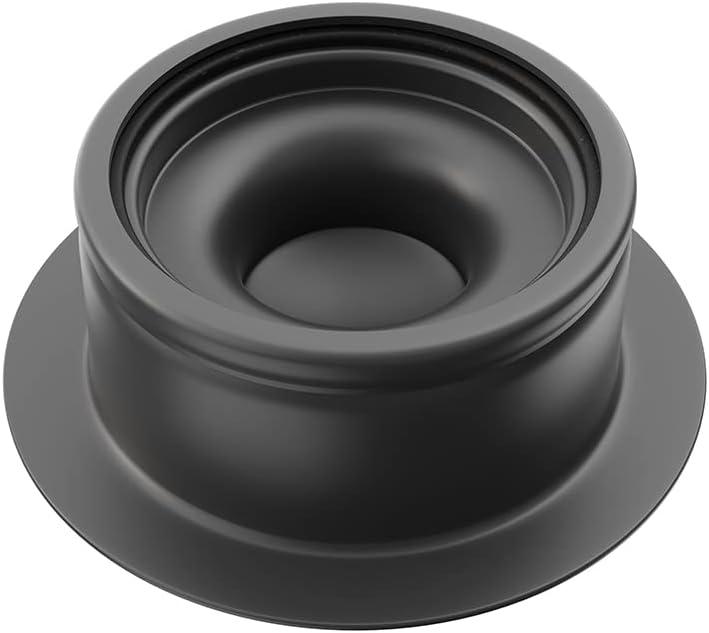 Black Stainless Steel Garbage Disposal Sink Flange and Stopper