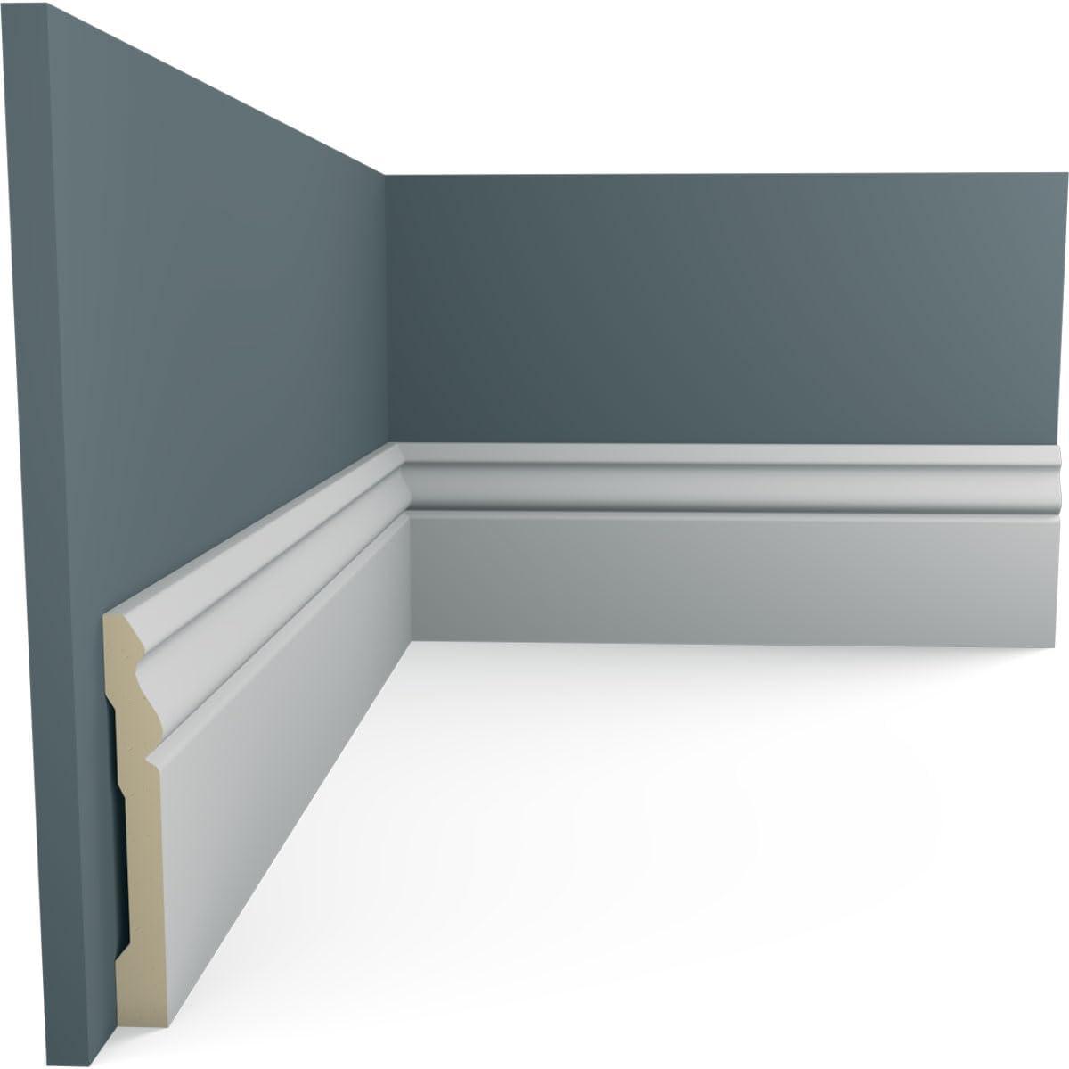 3 3/4"H x 1/2"P x 94 1/2"L Aberdeen Baseboard Moulding