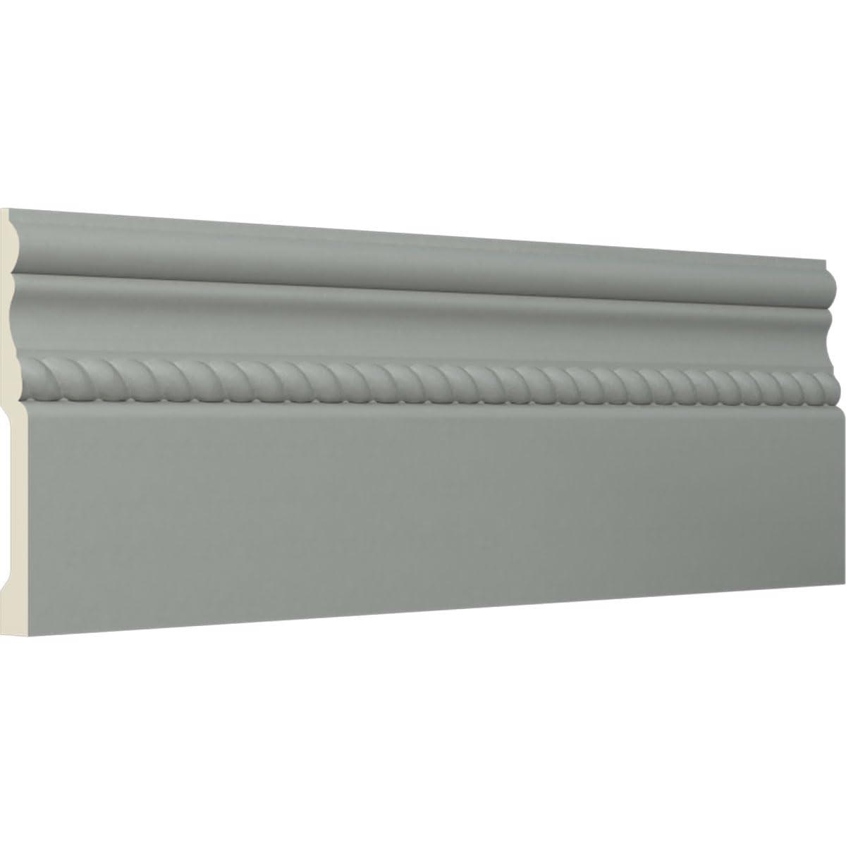 Ekena Millwork Oslo Rope Baseboard Moulding (2-Pack)