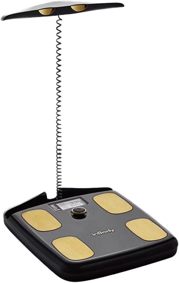 InBody H20N - Smart Full Body Composition Analyzer Scale, BMI, Body Fat, Muscle Mass, Bluetooth Connection - Midnight Black