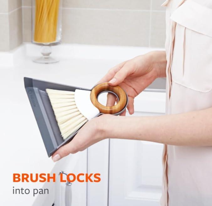 Full Circle 233689 Tiny Team Mini Brush and Dustpan Set