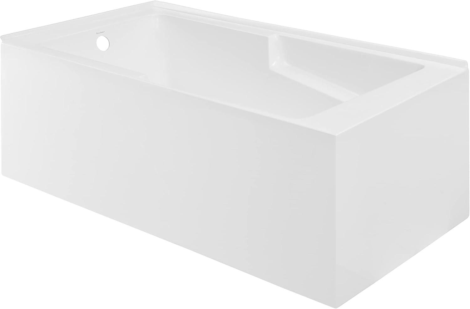 Claire 60" x 32" Alcove Tub with Corner Apron