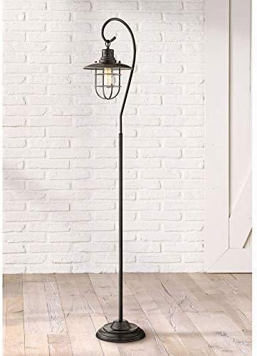 Lanterna II Floor Lamp in Dark Bronze Color