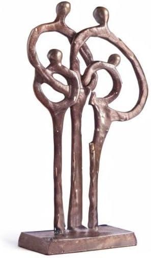 Danya B Family of 4 Ring of Love Cast Bronze