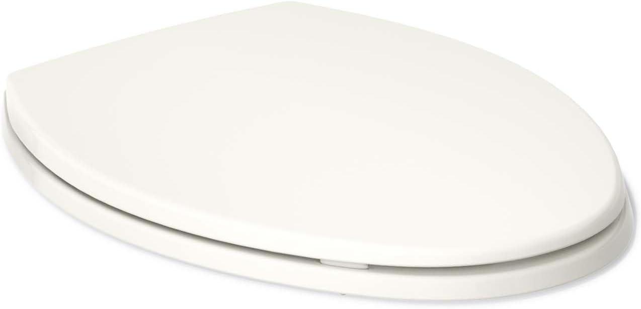 Kohler Brevia Quiet-Close Toilet Seat with Grip-Tight Bumpers and Quick-Attach Hardware