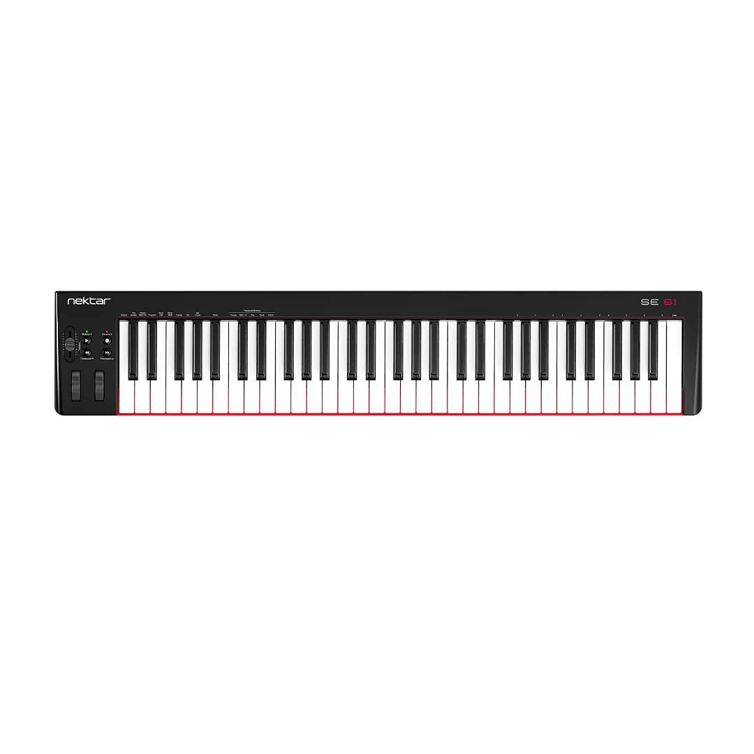 Nektar SE61 Black Full-Size USB MIDI Controller Keyboard