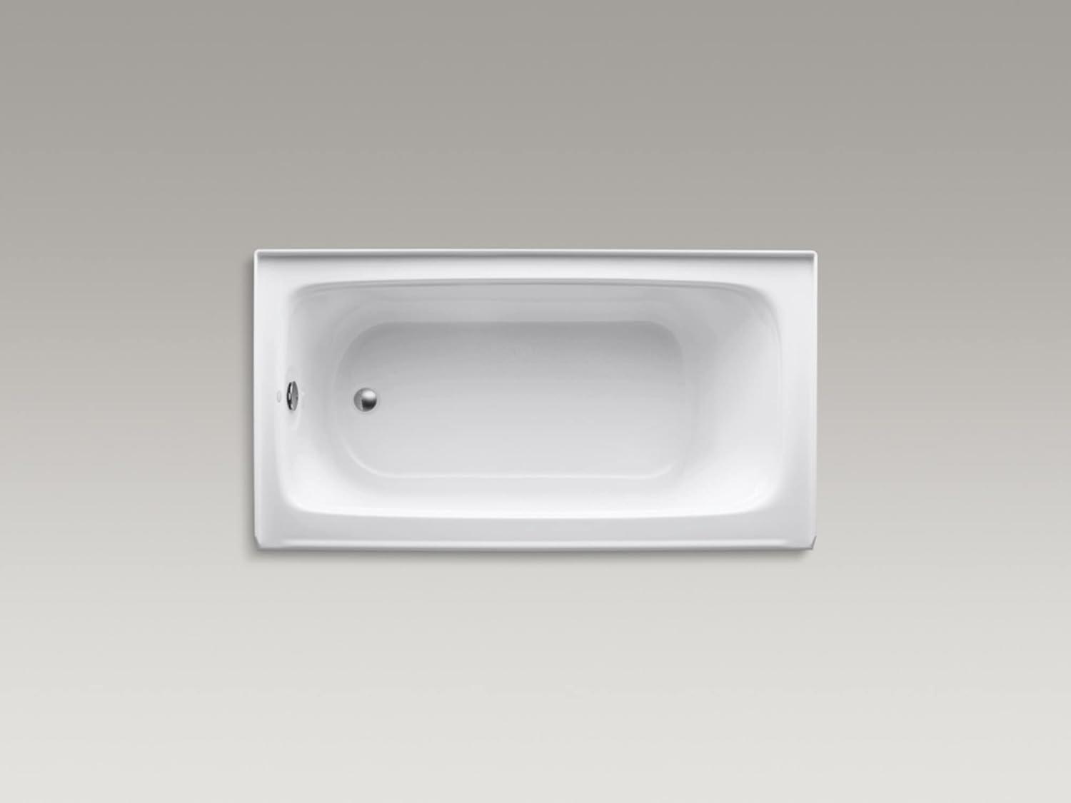 Bancroft® 60" x 32" Alcove Soaking Acrylic Bathtub