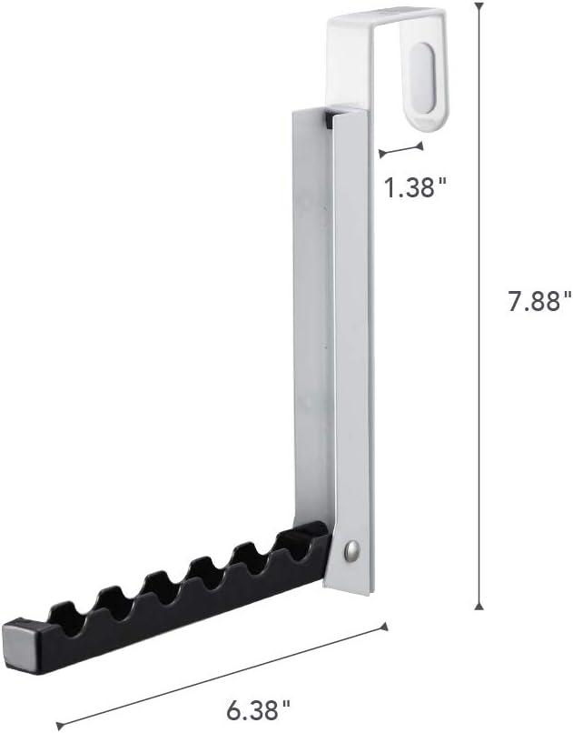 Yamazaki Home Over The Door Hooks - Folding Hanging Coat Rack, Steel, Over-the-Door