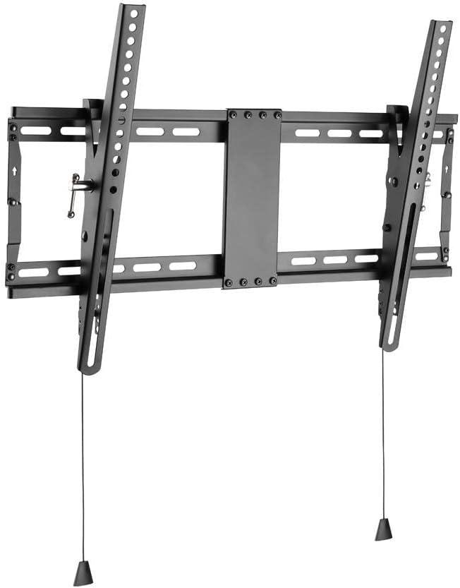 Monoprice Low Profile Tilt TV Wall Mount Bracket For LED TVs 37in to 80in, Max Weight 154 lbs, VESA Patterns Up to 600x400