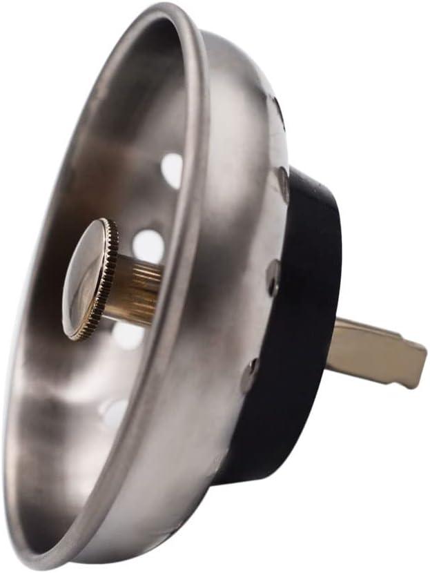 Stainless Steel Post Style Kitchen Sink Basket Drain Strainer