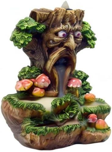 Fantasy Gifts 2847 Tree Man Incense Backflow Burner 6 X 5 inches Multicolor