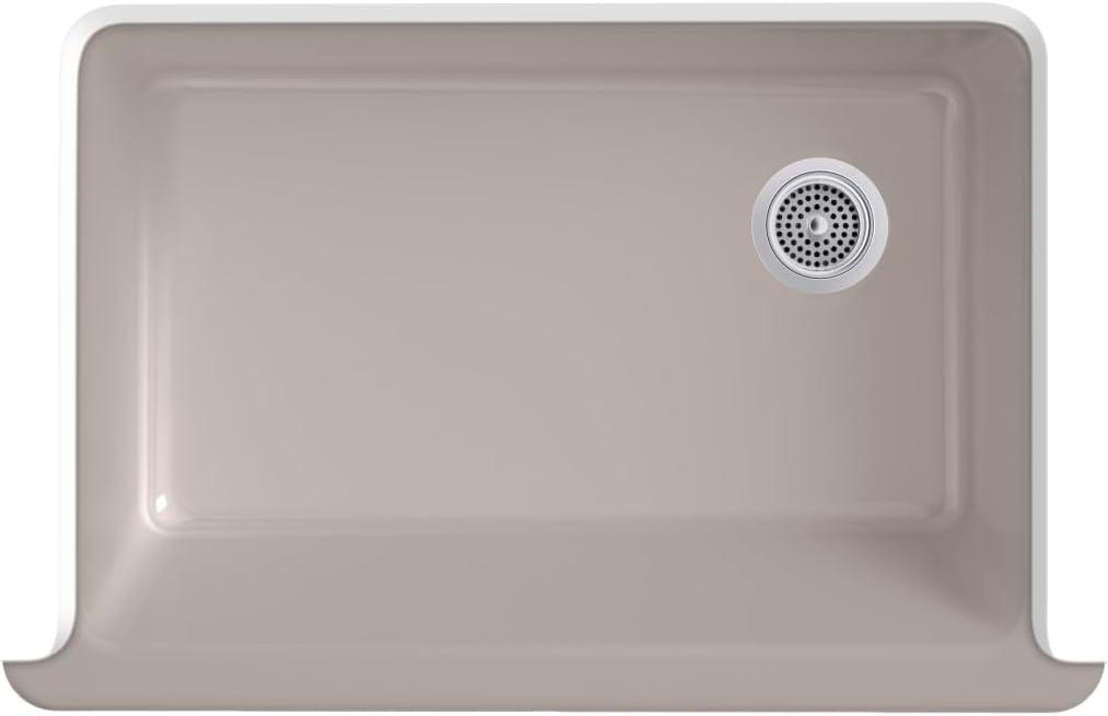 Whitehaven® 33" x 22" Self-Trimming Under-Mount Single-Bowl Kitchen Sink with Tall Apron