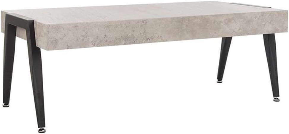 Cameron Coffee Table - Light Grey/Black - Safavieh