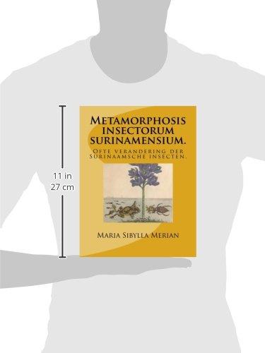 Metamorphosis Insectorum Surinamensium: Full Color Nature Illustration Book