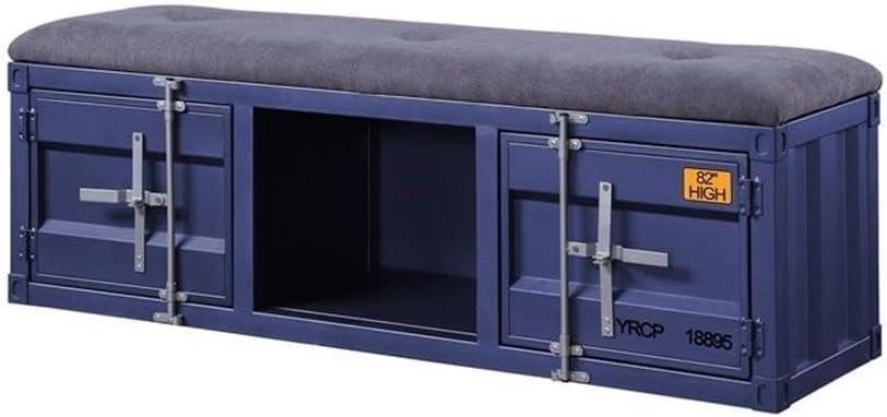Acme Cargo Fabric Upholstered Storage Bench
