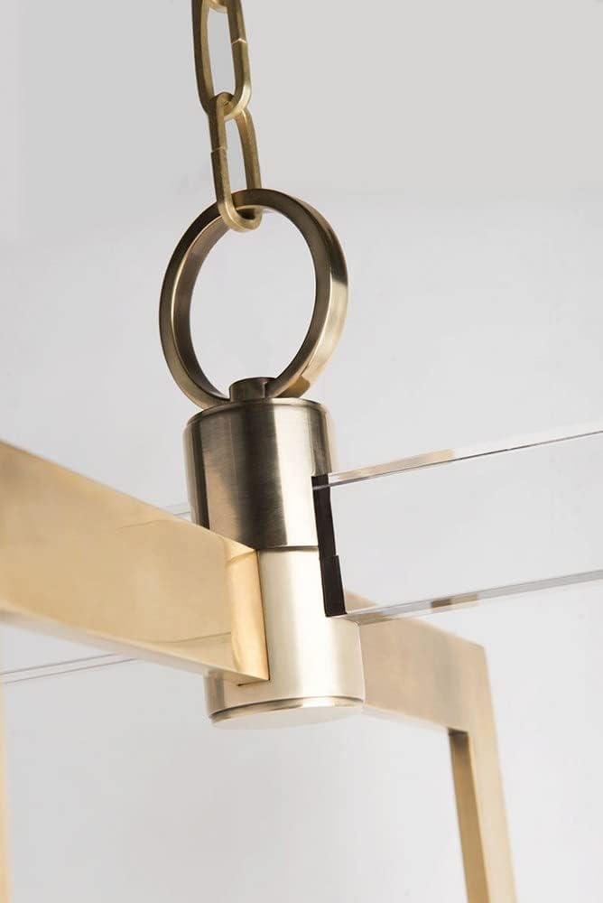 Hudson Valley Lighting Wellington 8 - Light Dimmable Geometric Chandelier