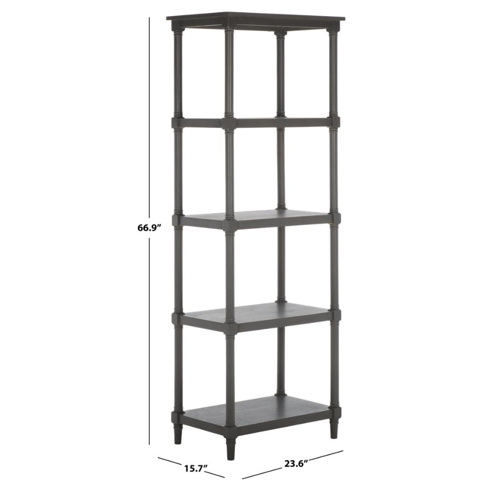 Odessa Bookcase - AMH5721 - Grey - Safavieh Couture