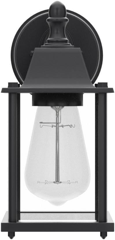 Outdoor Lights Fixtures Wall Sconce 2 Pack Black Porch Lights Outdoor Wall Lantern Decor Aluminum Anti-Rust Exterior Waterproof Outdoor Lights for House Patio Garage Front Door Entryway
