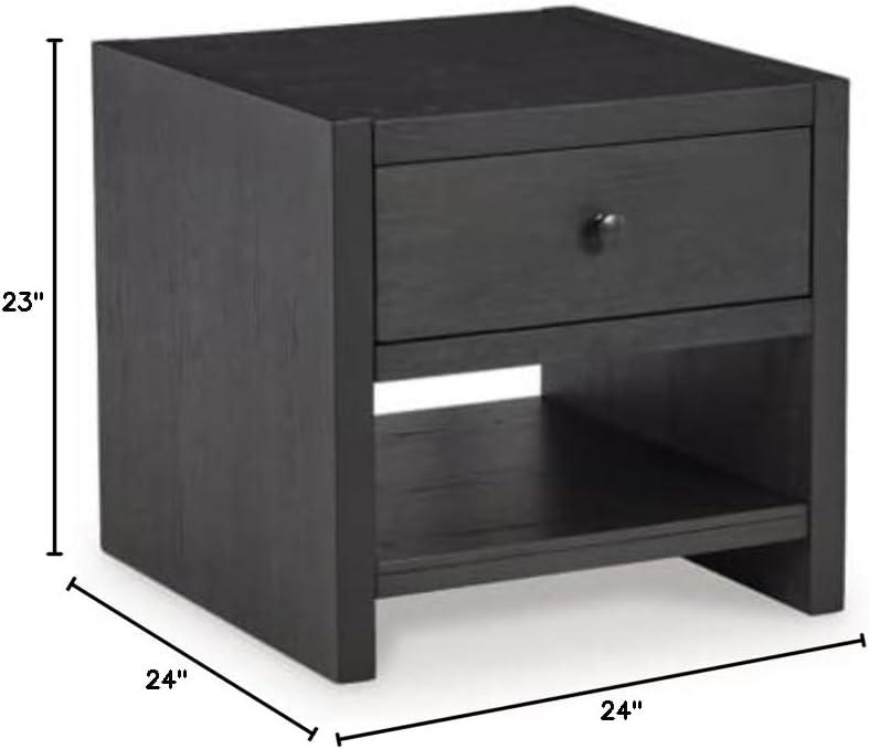 Foyland End Table with Storage